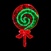 105cm Candy Lollipop Rope Light Motif