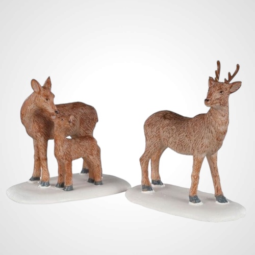 Lemax Deer Family, Set of 2 - Available August 2024