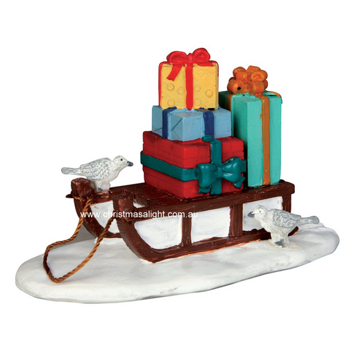 Lemax Sleigh with Presents