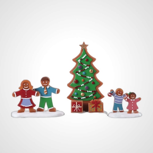 Lemax Decorating The Tree Set of 3- Avail August 2024