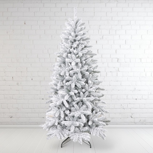 8 Foot Deluxe Snow Christmas Tree - FREE SHIPPING