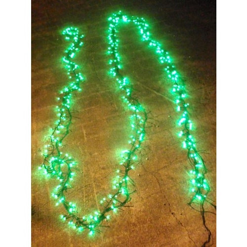 10M Green LED Firecracker String 