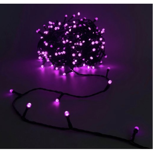 LED Frosted Connectable Pink String Light