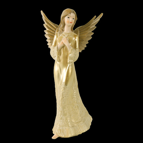 30cm Gold Resin Angel