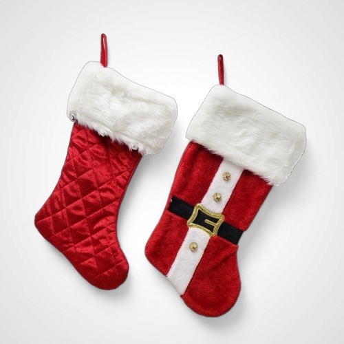 Deluxe Stockings with Bells
