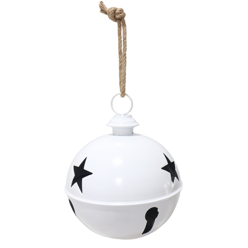 20cm White Starry Nutbell - AVAIL OCT 2024