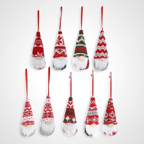 15cm Hanging Knit Hat Gnome - AVAIL OCT 2024