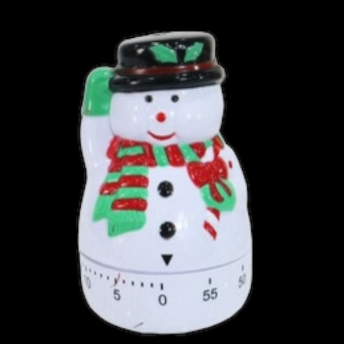 Christmas Kitchen Timer Snowman - AVAIL OCT 2024