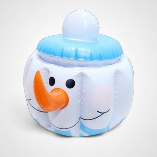 Inflatable Snowman Drink  Cooler -avail October 2024