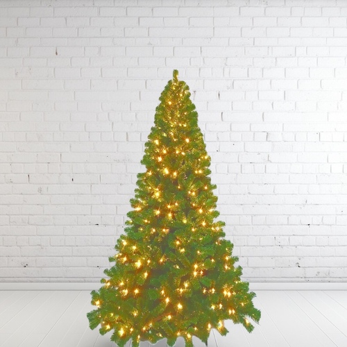 6’ Lit Warm White LED Christmas Tree