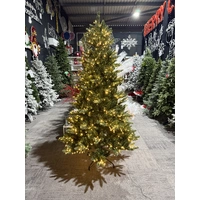 New York Pine Warm White/Multi 6.5 Foot Christmas Tree