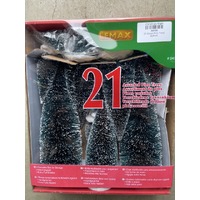Lemax 21 Boxed Assorted Pine Trees