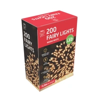 11.94m Warm White String Fairy Lights
