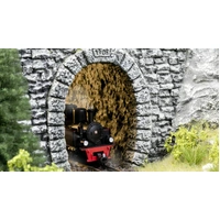 Noch 58032 Interior Rock Tunnel Wall - straight - HO Scale