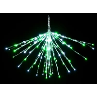 LED Green/white Sparkler Silver Foil - PREORDER