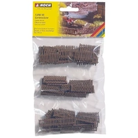 Noch 13096 Model Train Garden Fences  HO Scale 3 types