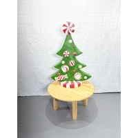 Resin Peppermint Candy Tree - 92cm high 