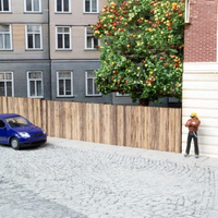 Noch 14213 Wooden wall/fence - HO Scale
