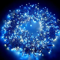 29m Blue and White Cluster/firecrackers 