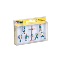 Noch 15874 Mountain Hikers with Cross