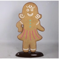 Resin Gingerbread Woman - 172cm tall 