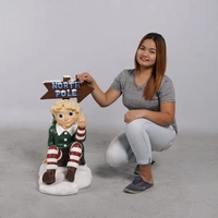 Resin North Pole Elf
