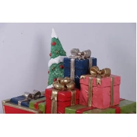 Resin Sleigh with Gifts