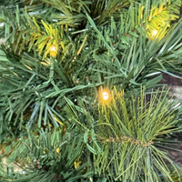 9'' Pre Lit Majestic Pine Garland