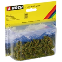 NOCH 25114 Pack of 3 Orange Trees - 4cm