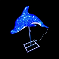 3D Dolphin Motif 