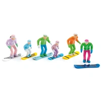 Jagerndorfer Standing Snowboarders 6pce