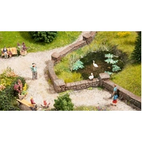 NOCH 58282 - Sandstone Walls - 104cm long - HO Scale
