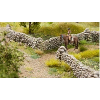 NOCH 58283 - Natural Stone Walls - 104cm long - HO Scale