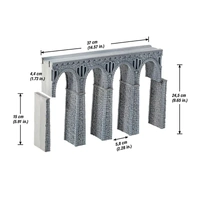 NOCH 58660 Quarrystone Straight Viaduct - 37cm long