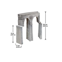 NOCH 58665 Curved Quarrystone Viaduct HO Scale Radius R2