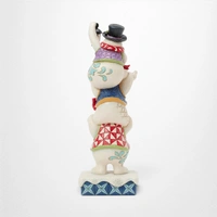 The More the Merrier Snowmen Collection Stacked Snowmen Figurine