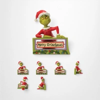 14.6cm/5.75" Grinch with Rotating Messages