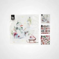 16pc Christmas Napkins B