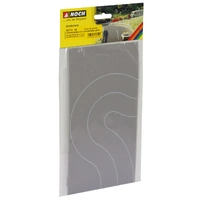 NOCH 60710 -  Country Road- Gray - Curved-  HO Scale