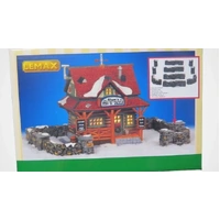 Lemax Colonial Stone Wall - 10 pieces -PREORER FOR 2025