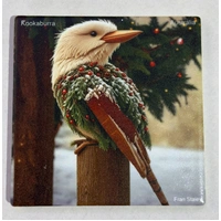 Set of 4 Aussie Christmas Animals Coasters