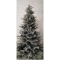10 Foot Regal Fir Flocked Christmas Tree
