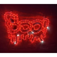 BOO Halloween Rope Light Motif 