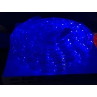 10m Blue Rope Light with White Blinking Bulbs - CONNECTABLE