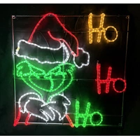 Grinch HOHOHO Rope Light Motif 