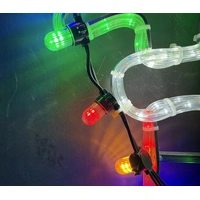 Grinch Stealing Christmas Lights Rope Light Motif