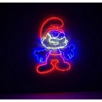 Papa Elf Rope Light Motif