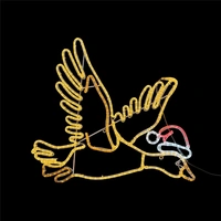 Flying Goose Rope Light Motif