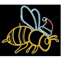 Christmas Bee Rope Light Motif - PREORDER FOR 2026