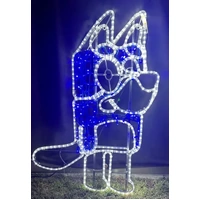 Blue Dog Rope Light Motif - PREORDER FOR 2026